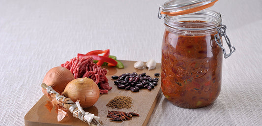 Chili con carne en conserve