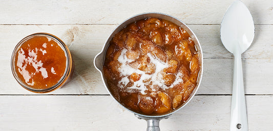 Confiture de mirabelles et vinaigre balsamique