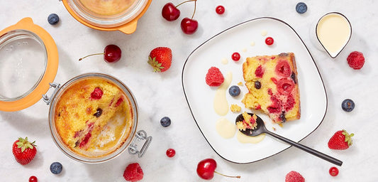 Gâteau aux fruits rouges