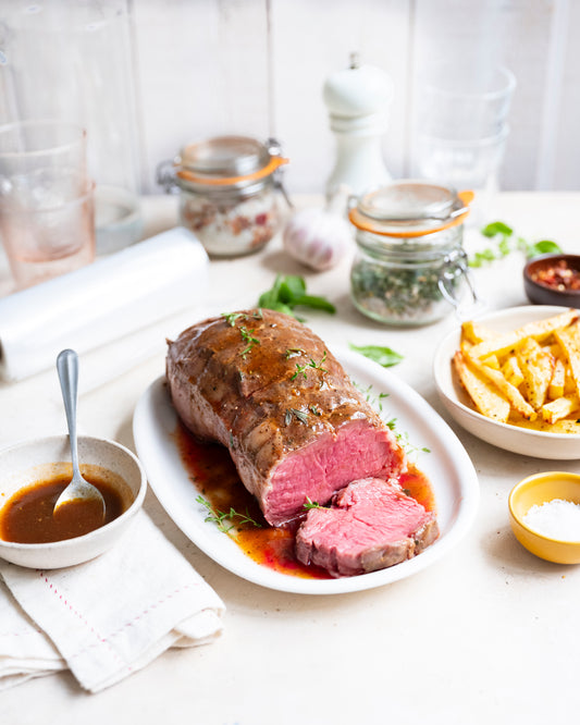 Rôti de bœuf aux épices cuisson sous-vide