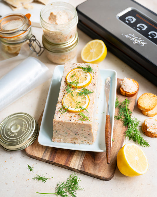 Terrine de poisson sous-vide