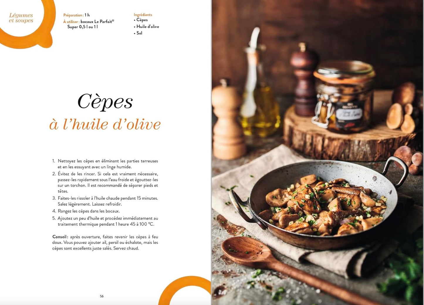 NOUVELLE EDITION - Livre de recettes - Faire ses bocaux avec Le Parfait Edition - 2024