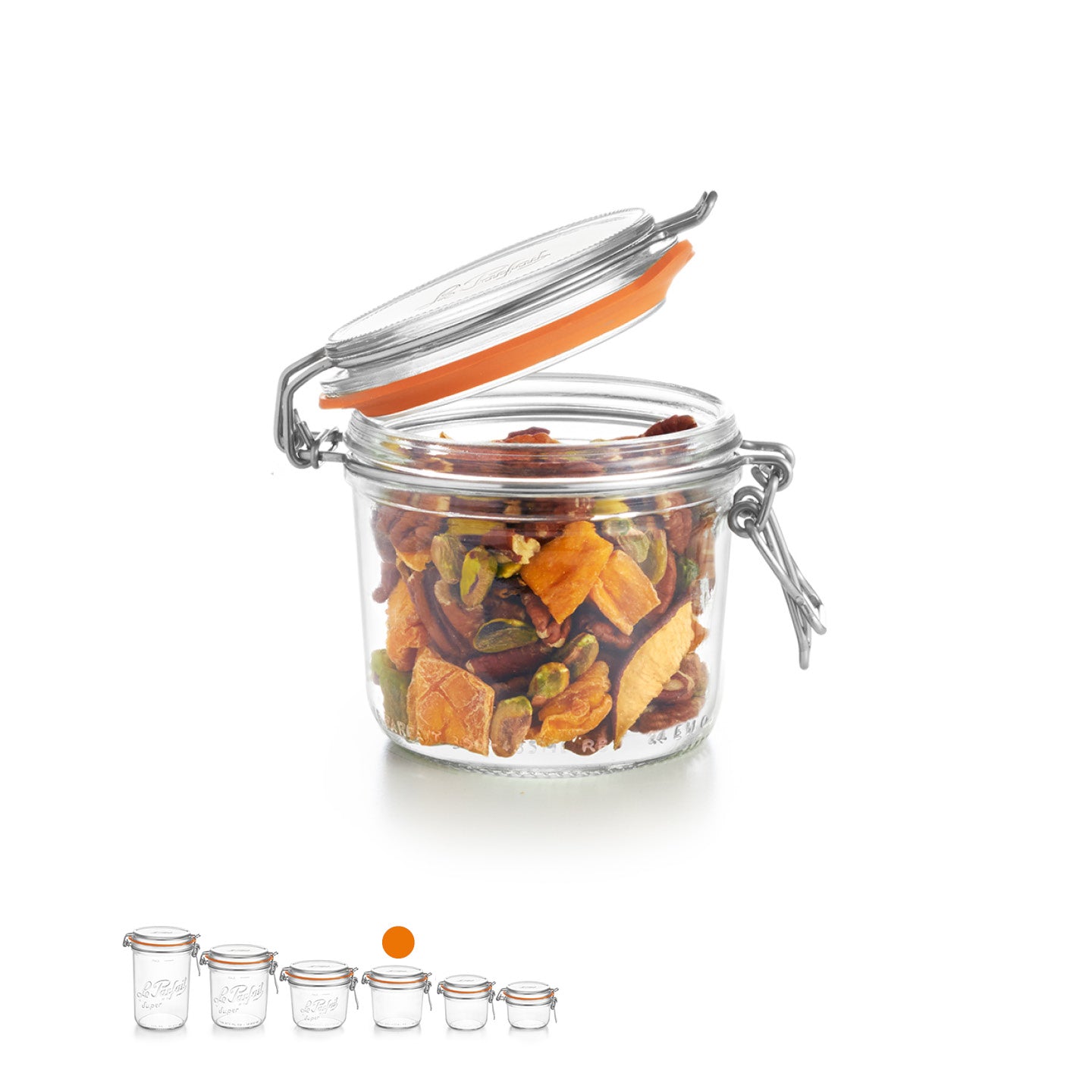 Le Parfait Super Terrine – French Glass Taper Jar With Airtight Lid For  Canning Food Storage, 6 pk / 4 fl oz - Harris Teeter